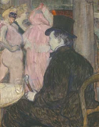 Maxime Dethomas、1896（厚紙に油彩）